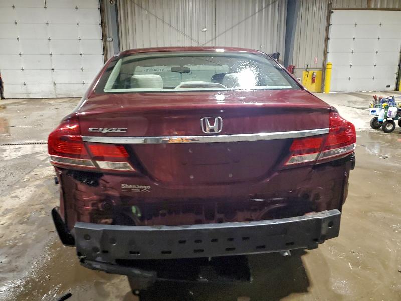 Photo 6 from auction – 2013 HONDA CIVIC LX with VIN 19XFB2F56DE097396