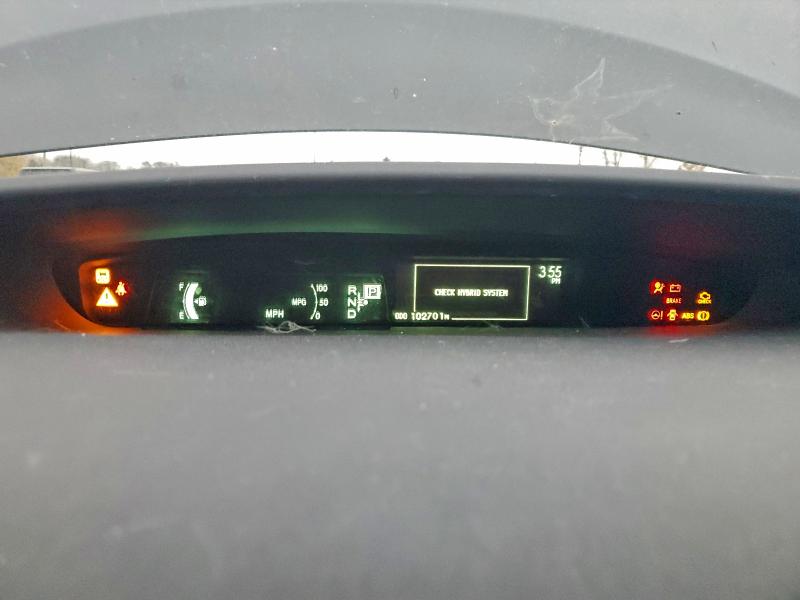 Photo 9 from auction – 2010 TOYOTA PRIUS with VIN JTDKN3DU4A0232885