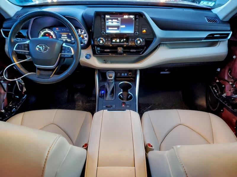 Photo 8 from auction – 2022 TOYOTA HIGHLANDER with VIN 5TDGBRCH7NS549407