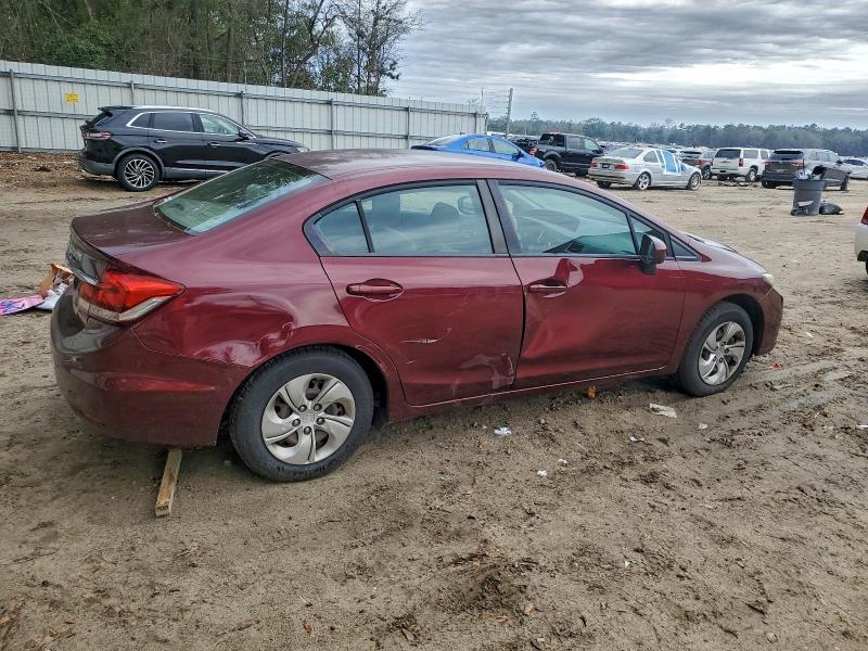 Photo 3 from auction – 2014 HONDA CIVIC LX with VIN 19XFB2F58EE082075
