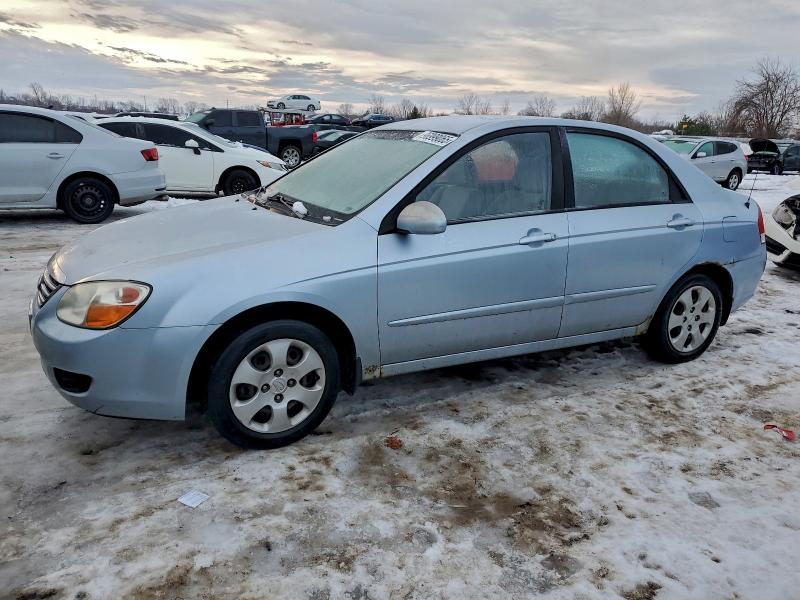 KIA SPECTRA EX 2008 with VIN KNAFE121385523841 - Photo from auction