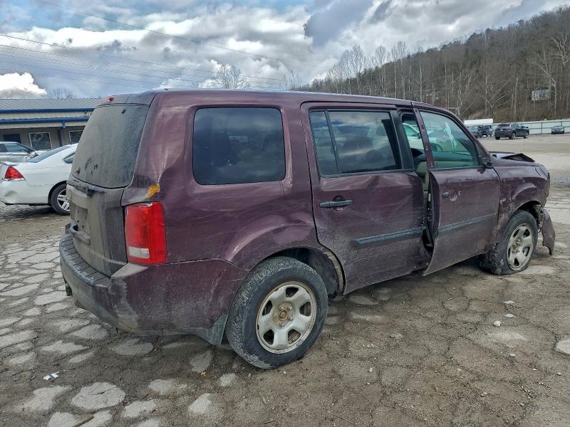 Photo 3 from auction – 2014 HONDA PILOT LX with VIN 5FNYF4H27EB016512
