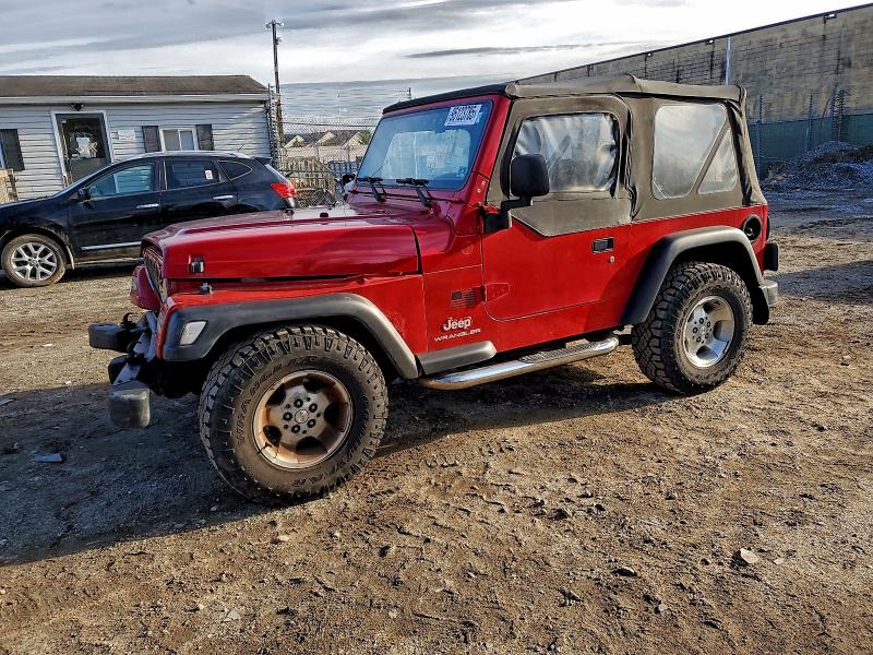 JEEP WRANGLER / 2004 with VIN 1J4FA29124P772120 - Photo from auction