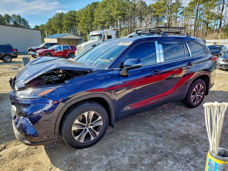Photo 1 from auction – 2021 TOYOTA HIGHLANDER with VIN 5TDGZRBH7MS146863