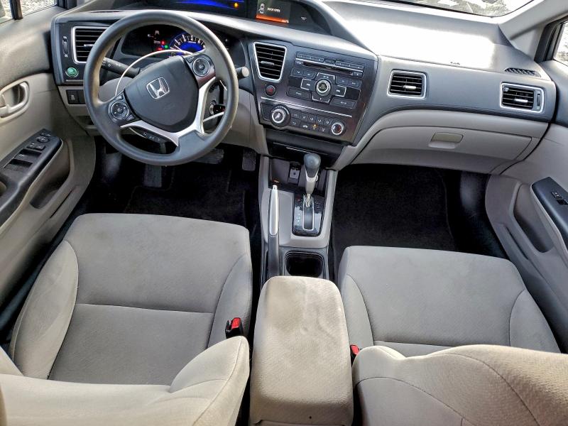 Photo 8 from auction – 2013 HONDA CIVIC LX with VIN 19XFB2F57DE018351