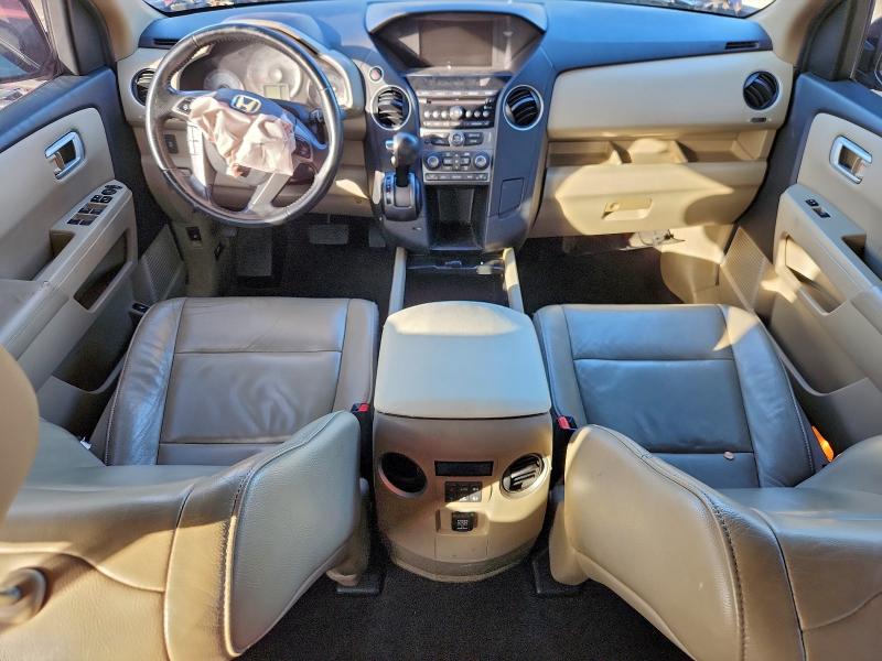 Photo 8 from auction – 2013 HONDA PILOT EXL with VIN 5FNYF3H57DB003116