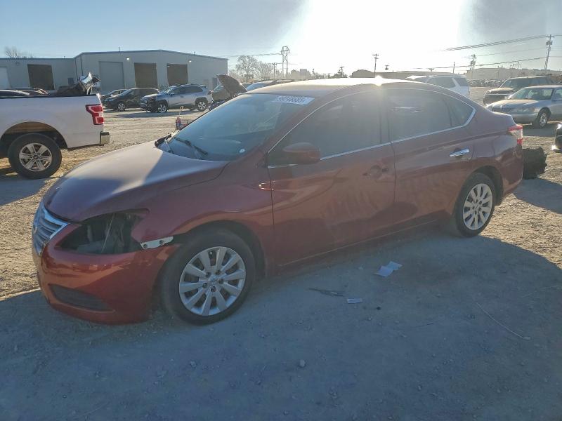 NISSAN SENTRA S 2015 with VIN 3N1AB7AP5FL685193 - Photo from auction