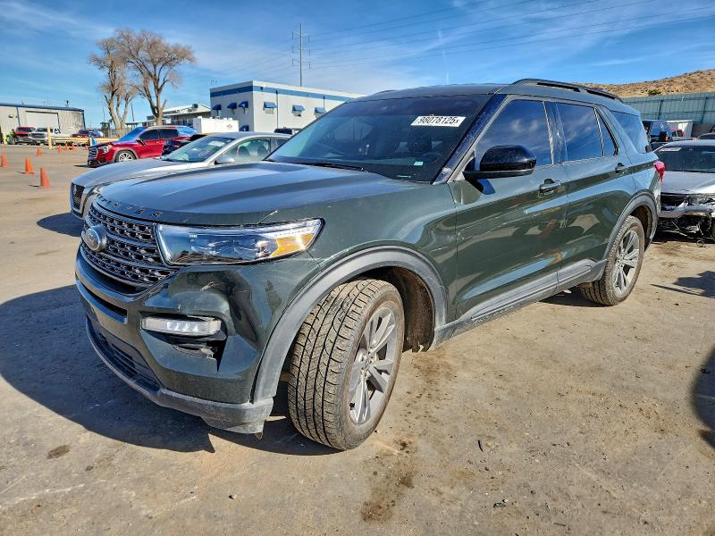 FORD EXPLORER X 2023 with VIN 1FMSK8DH3PGC28881 - Photo from auction