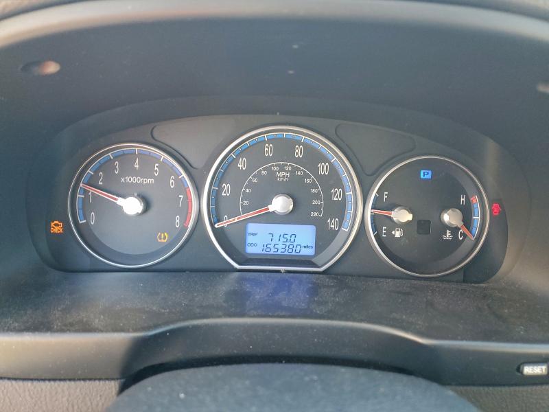 Photo 9 from auction – 2009 HYUNDAI SANTA FE G with VIN 5NMSG73D39H296446
