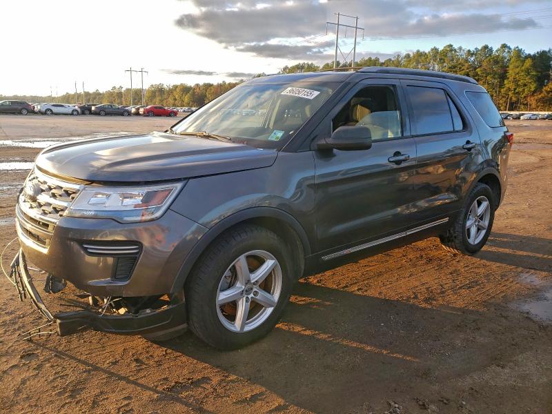 FORD EXPLORER X 2018 with VIN 1FM5K7D80JGA02182 - Photo from auction