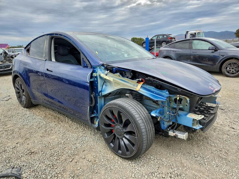 Photo 4 from auction – 2022 TESLA MODEL Y with VIN 7SAYGDEFXNF348418