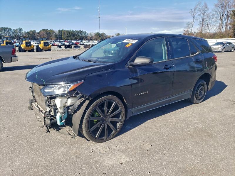 CHEVROLET EQUINOX LS 2019 with VIN 3GNAXHEV0KL299277 - Photo from auction