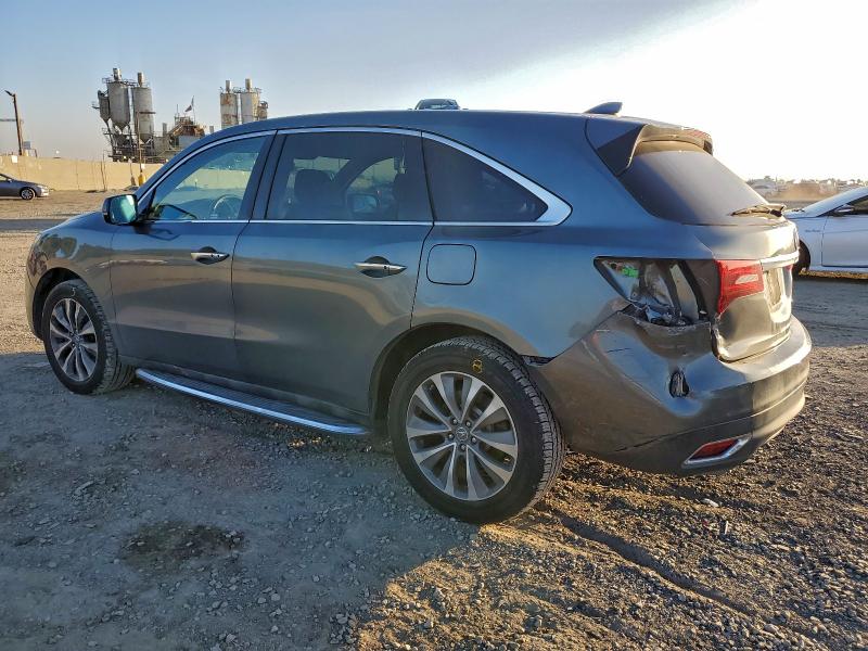 Photo 2 from auction – 2016 ACURA MDX TECHNO with VIN 5FRYD3H4XGB009864