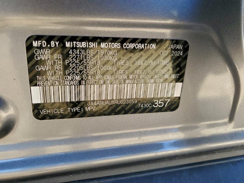 Photo 14 from auction – 2024 MITSUBISHI OUTLANDER with VIN JA4ARUAUXRU023059