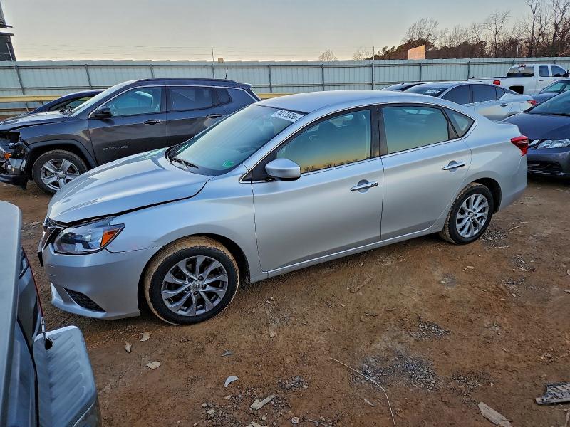 NISSAN SENTRA S 2019 with VIN 3N1AB7AP1KY324010 - Photo from auction