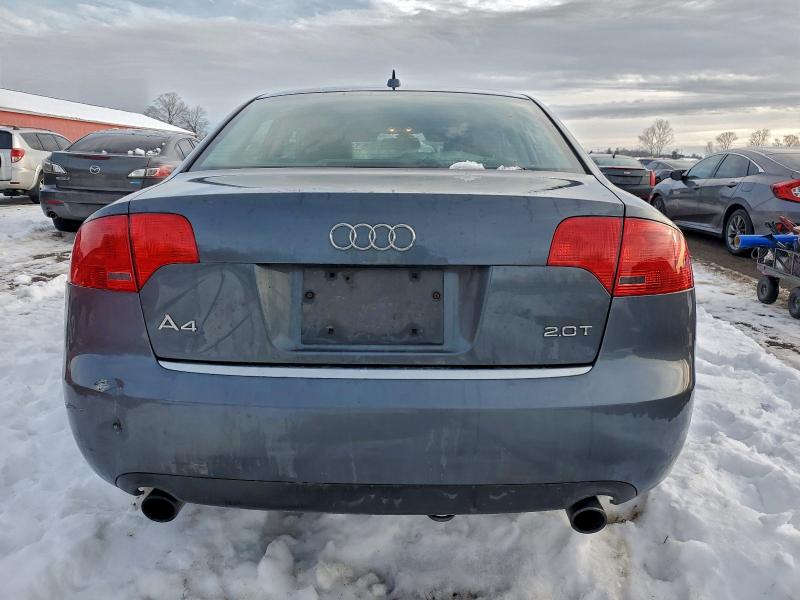 Photo 6 from auction – 2007 AUDI A4 with VIN WAUAF78E17A026278