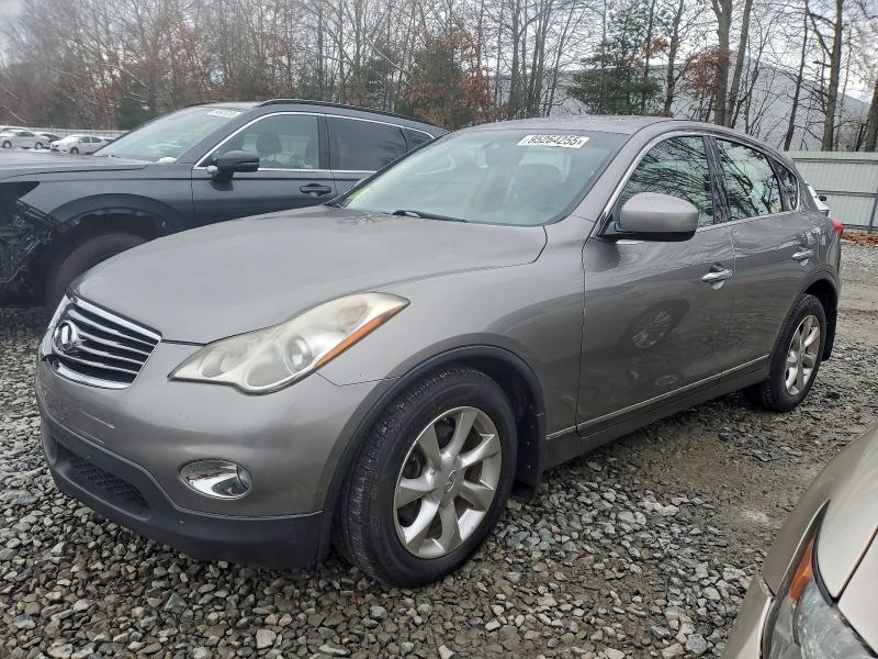 INFINITI EX35 BASE 2010 with VIN JN1AJ0HR3AM752440 - Photo from auction