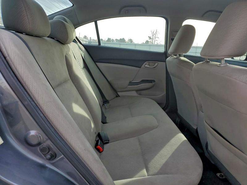 Photo 10 from auction – 2013 HONDA CIVIC LX with VIN 19XFB2F53DE057535