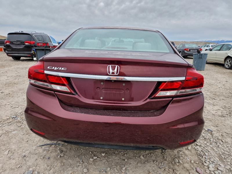 Photo 6 from auction – 2014 HONDA CIVIC LX with VIN 19XFB2F54EE029177