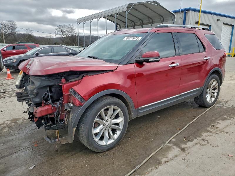 FORD EXPLORER L 2015 with VIN 1FM5K7F83FGA82744 - Photo from auction