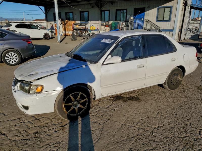 TOYOTA COROLLA 2001 with VIN 1NXBR12E21Z553591 - Photo from auction