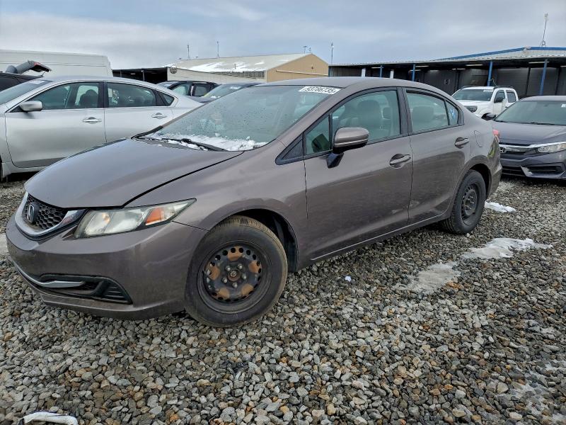 Photo 1 from auction – 2014 HONDA CIVIC LX with VIN 19XFB2F55EE256426
