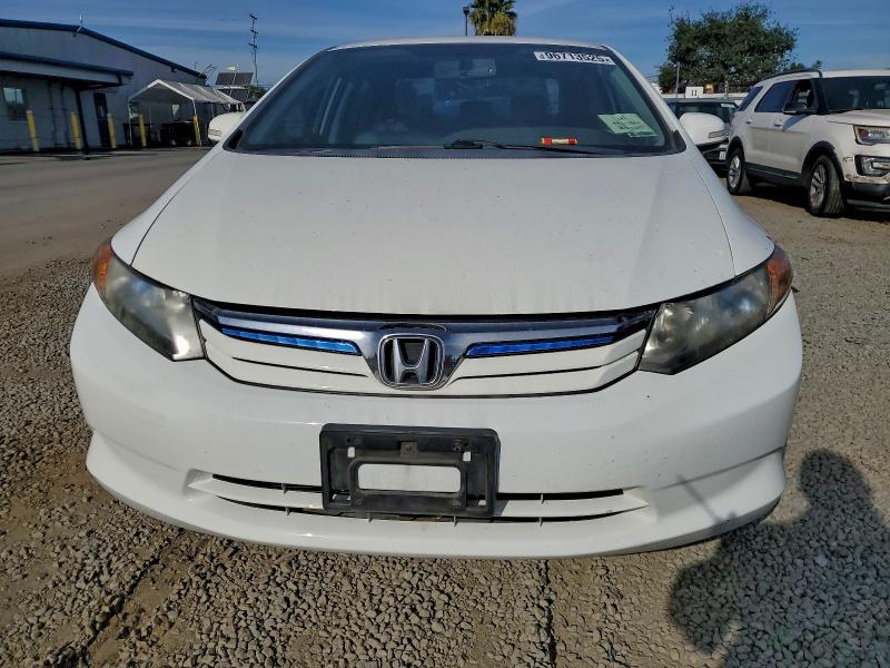 Photo 5 from auction – 2012 HONDA CIVIC HYBR with VIN JHMFB4F34CS005982