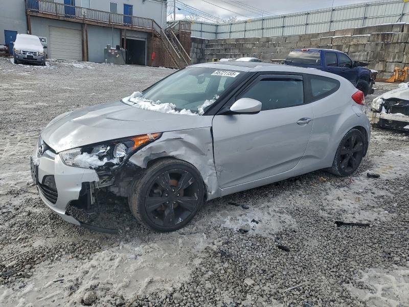 HYUNDAI VELOSTER 2017 with VIN KMHTC6AD1HU320419 - Photo from auction