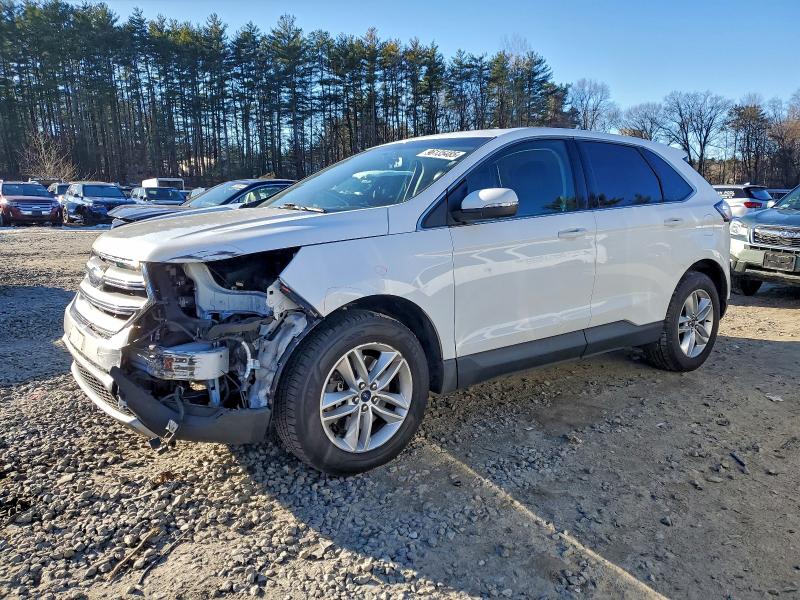 FORD EDGE SEL 2017 with VIN 2FMPK4J96HBB66137 - Photo from auction