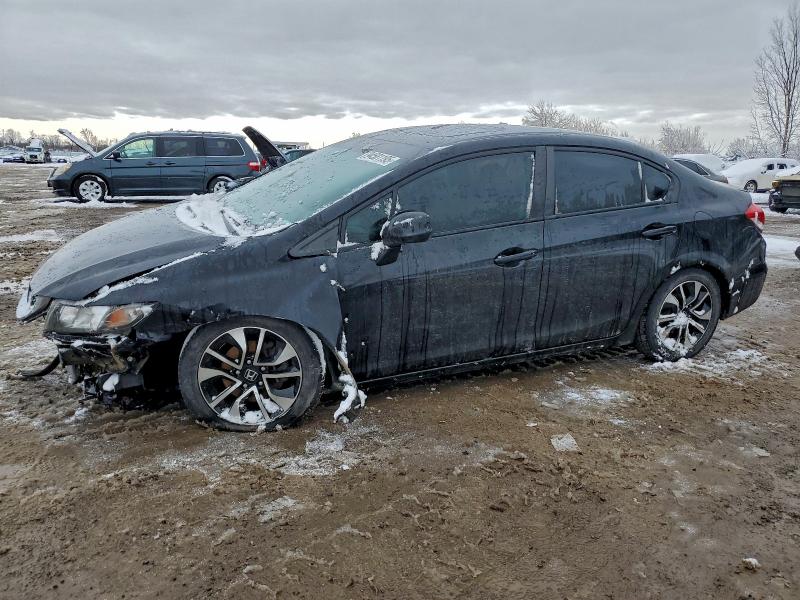 HONDA CIVIC 2013 with VIN 2HGFB2F54DH046498 - Photo from auction
