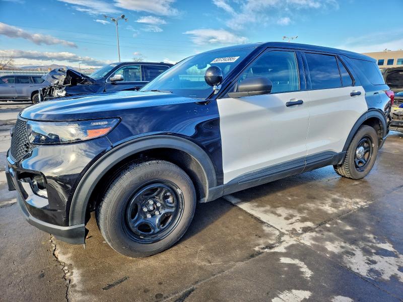 FORD EXPLORER P 2021 with VIN 1FM5K8AB4MGC01262 - Photo from auction