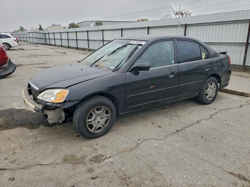 Photo 1 from auction – 2001 HONDA CIVIC DX with VIN 2HGES16291H615515