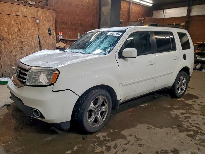 HONDA PILOT EXLN 2014 with VIN 5FNYF4H73EB007687 - Photo from auction