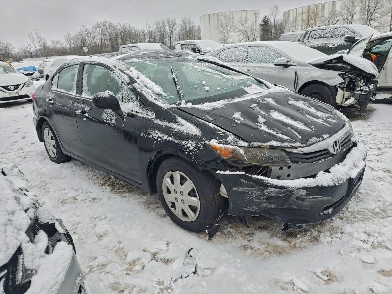 Photo 4 from auction – 2012 HONDA CIVIC LX with VIN 2HGFB2F51CH591363
