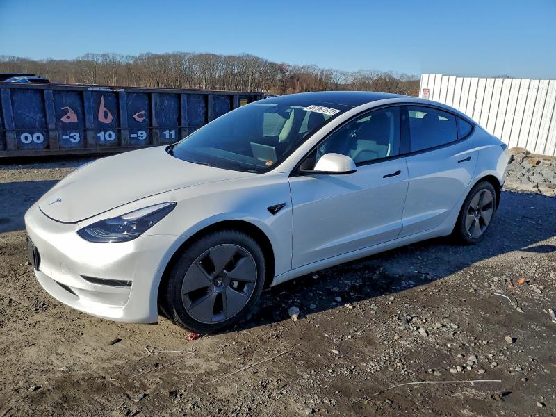 TESLA MODEL 3 2022 with VIN 5YJ3E1EB7NF113404 - Photo from auction