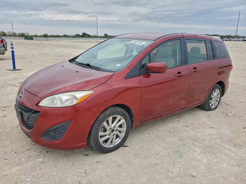 MAZDA 5 2012 with VIN JM1CW2BL8C0103802 - Photo from auction