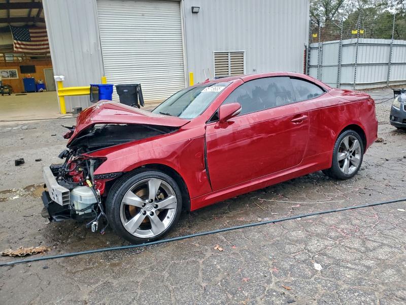 LEXUS IS 250 2010 with VIN JTHFF2C24A2507442 - Photo from auction