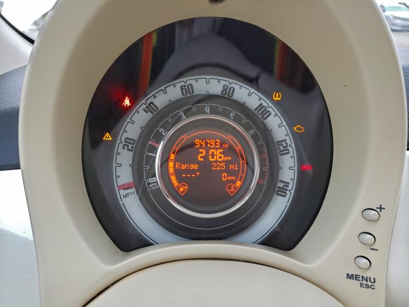 Photo 9 from auction – 2012 FIAT 500 POP with VIN 3C3CFFAR4CT114221