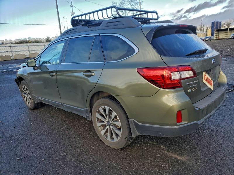 Photo 2 from auction – 2015 SUBARU OUTBACK 3. with VIN 4S4BSENC8F3306899