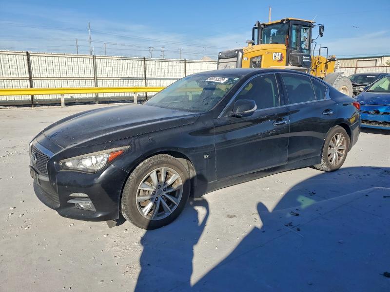 INFINITI Q50 BASE 2015 with VIN JN1BV7AR7FM402330 - Photo from auction