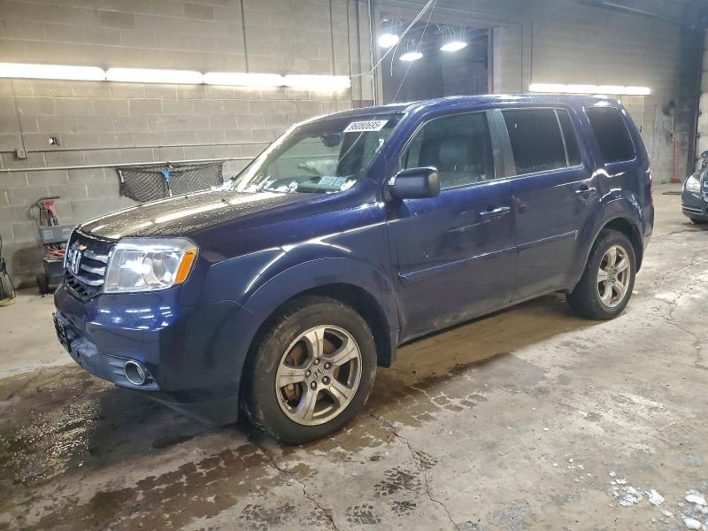 HONDA PILOT EXL 2013 with VIN 5FNYF4H50DB022208 - Photo from auction