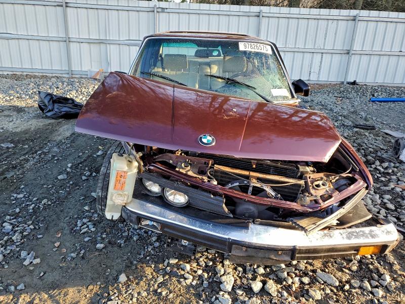 Photo 5 from auction – 1988 BMW 528 with VIN WBADK8308J9885905