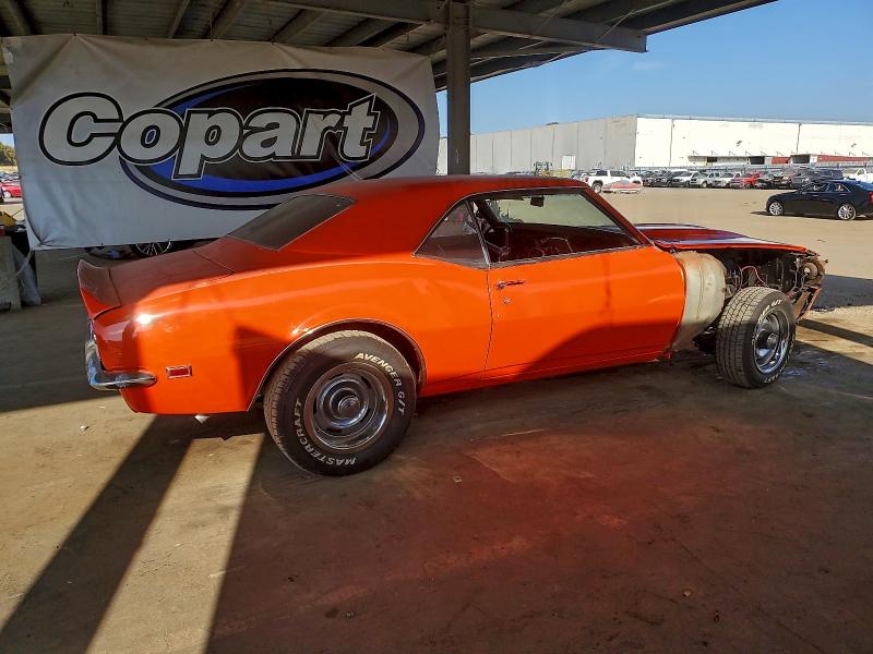 Photo 3 from auction – 1968 CHEVROLET CAMERO with VIN 124378L320131