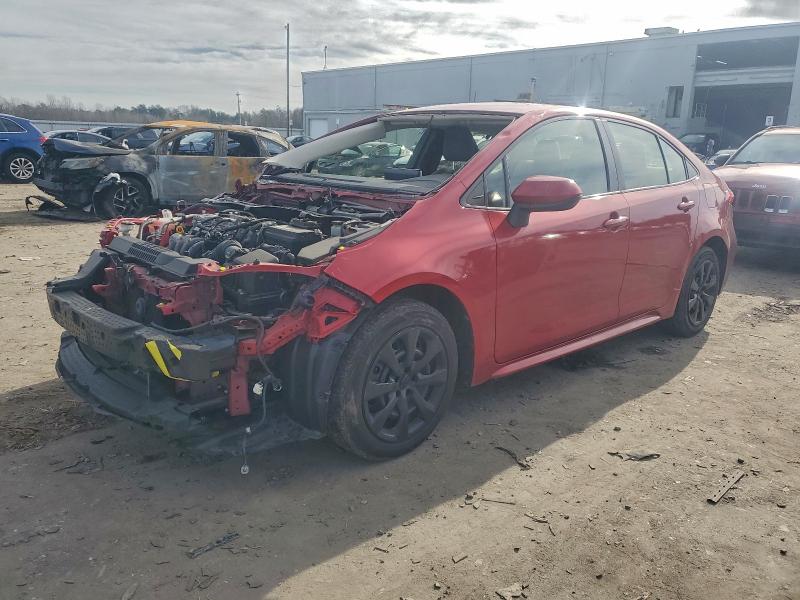 TOYOTA COROLLA LE 2021 with VIN JTDEPMAE2MJ167043 - Photo from auction