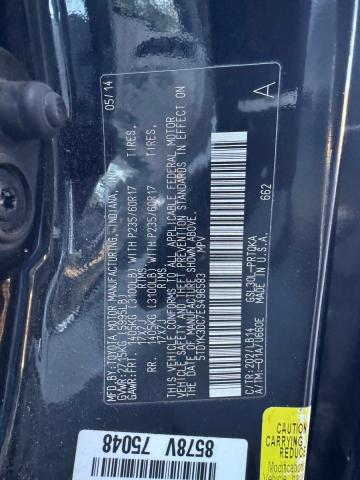 Photo 10 from auction – 2014 TOYOTA SIENNA XLE with VIN 5TDYK3DC7ES496583