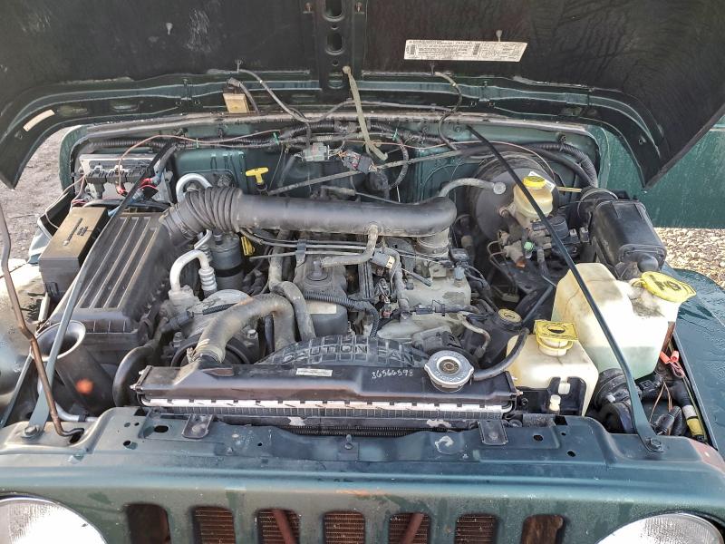 Photo 11 from auction – 1999 JEEP WRANGLER / with VIN 1J4FY49S1XP445602