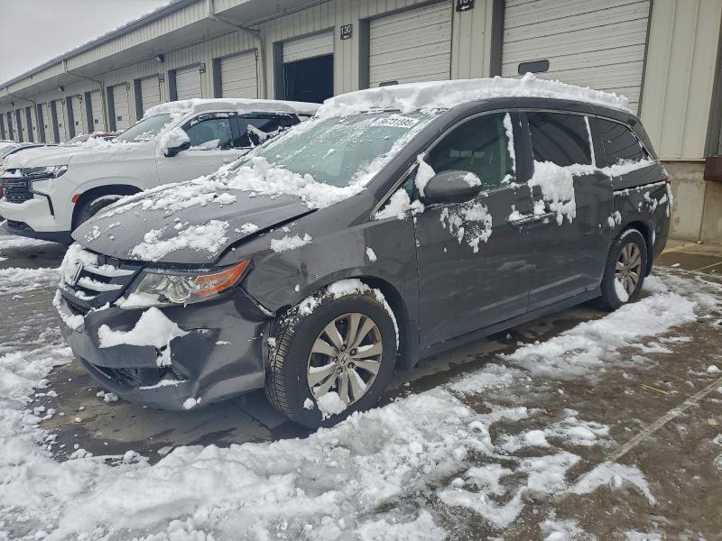 HONDA ODYSSEY EX 2015 with VIN 5FNRL5H66FB123512 - Photo from auction