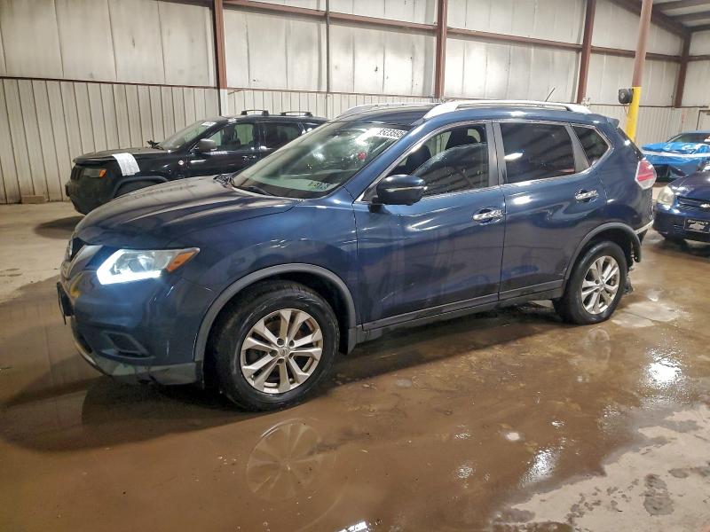 NISSAN ROGUE S 2015 with VIN KNMAT2MVXFP540436 - Photo from auction
