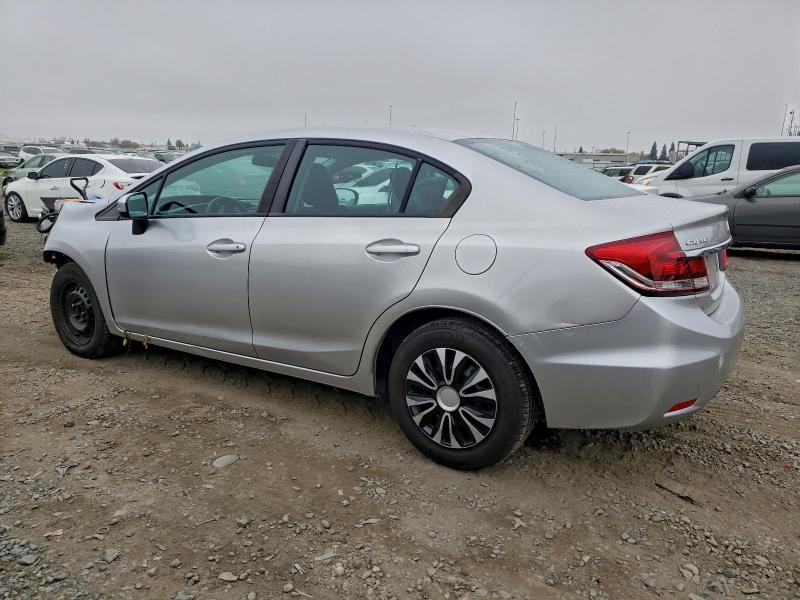 Photo 2 from auction – 2014 HONDA CIVIC LX with VIN 19XFB2F57EE273244