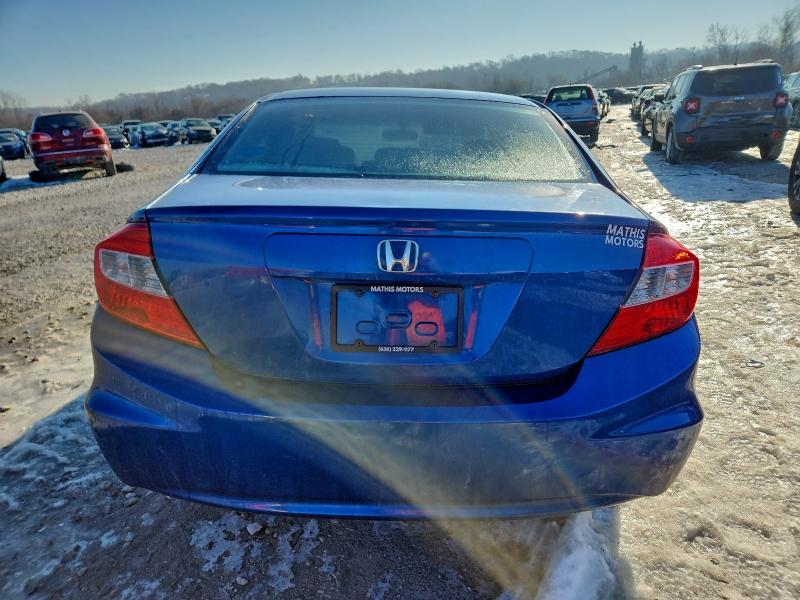 Photo 6 from auction – 2012 HONDA CIVIC with VIN 19XFB2F80CE341603